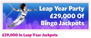 Mecca Bingo Leap year Promotion